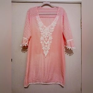 Peach Beach cover up